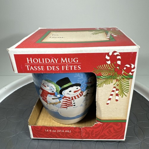 Snowman & Friends Oversized 14oz Coffee Tea Coco Coffee Cup