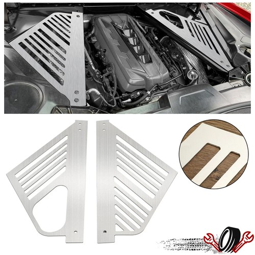 Анодированная защитная панель крышки моторного отсека для Chevy Corvette C8 2020-2023 21