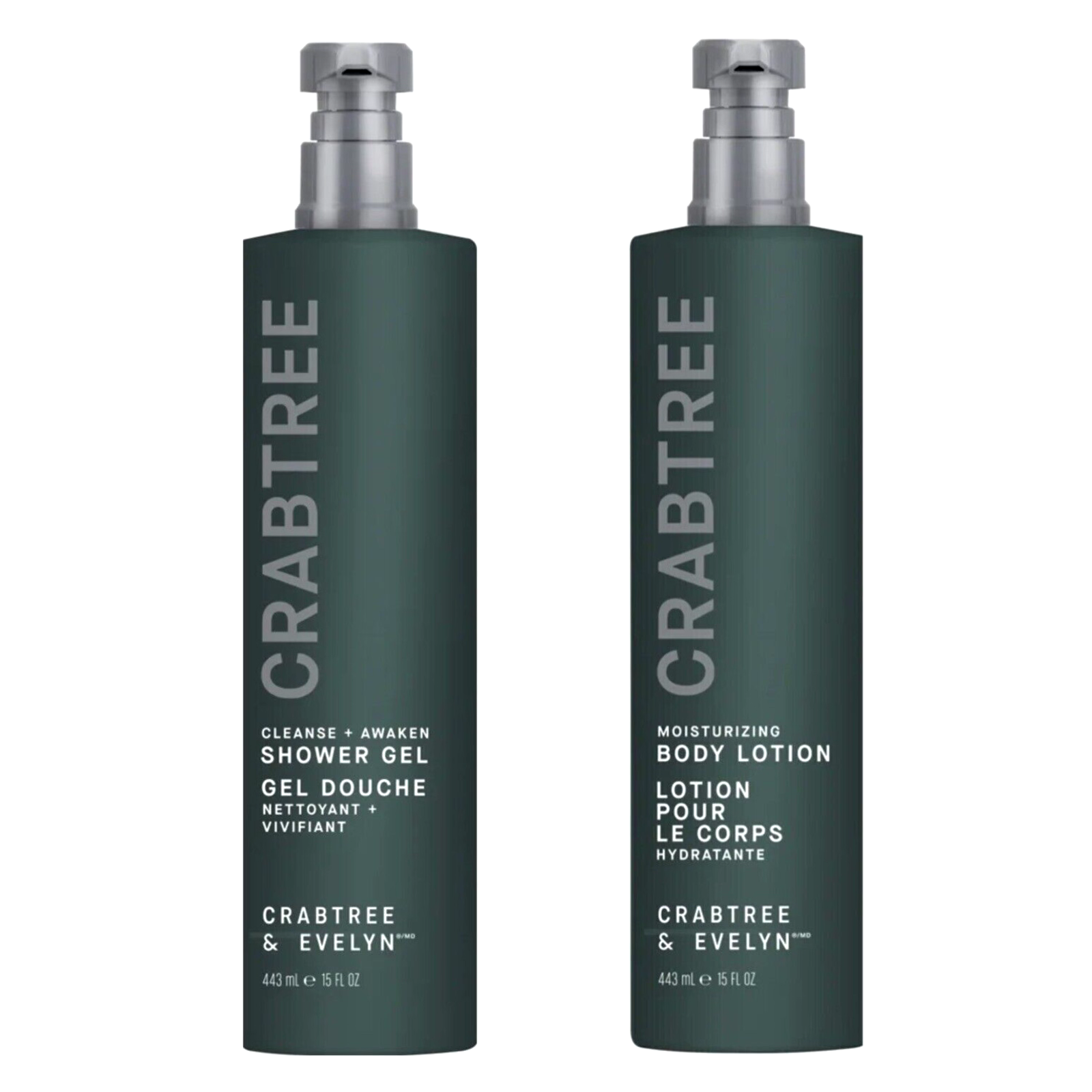 Crabtree & Evelyn Moisturizing Lotion & Cleanse Awaken