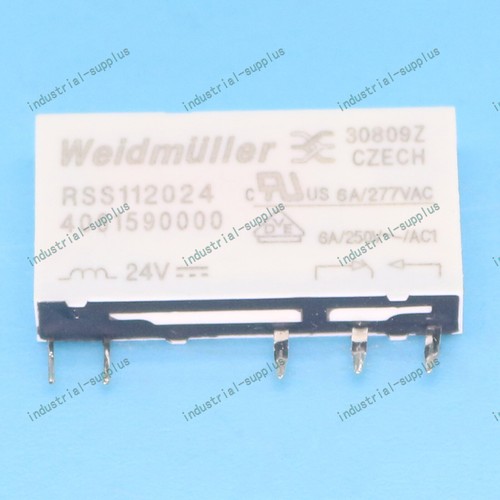 New 5PCS For Weidmuller RSS112024 4061590000 24V 6A 5 PIN