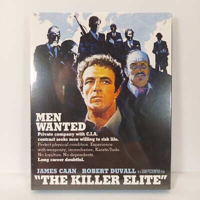 THE KILLER ELITE Blu-ray w/ Slipcover (1975) James Caan , Sam Peckinpath