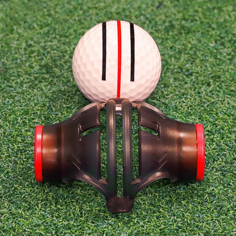 360&deg; Golf Line Marker Triple 3-Line Golf Ball Marker Golf Ball Alignment Tool
