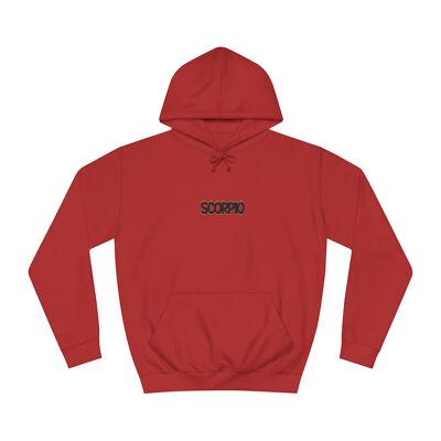 Scorpio UNISEX College Hoodie 