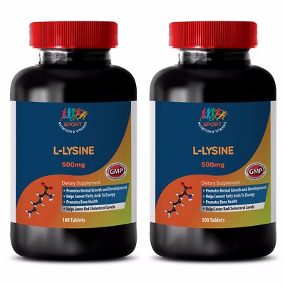 wellness omega tablets - L-LYSINE AMINO ACID 500MG 2B - l-lysine for humans