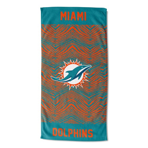 Пляжное полотенце Northwest NFL Miami Dolphins State Line, 30x60