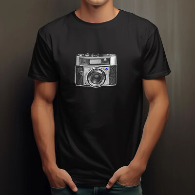 Agfa Optima III Rangefinder Unisex Retro Camera Tee