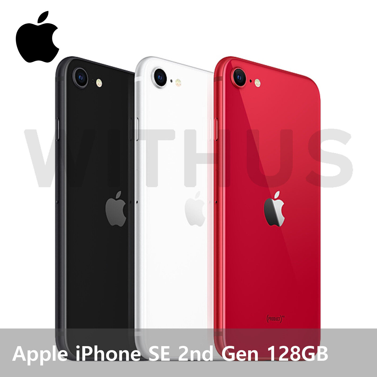 Apple Iphone Se 2nd Gen 128gb Black White Red Mxd02kh A Mxd12kh A