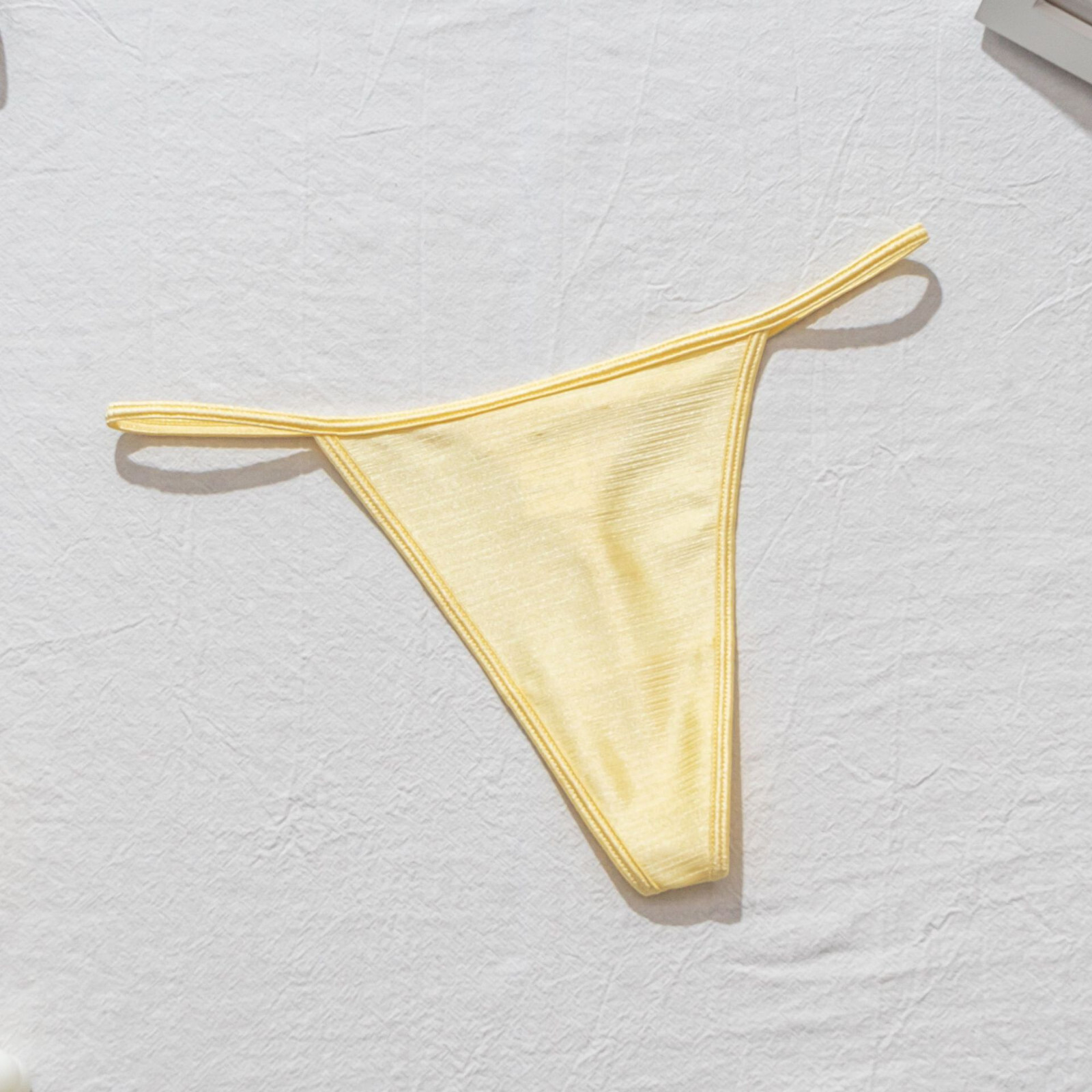 5 Pcs Lot  Womens Sexy Satin Thongs Panties Silky G-string T-back Underwear,S-XL