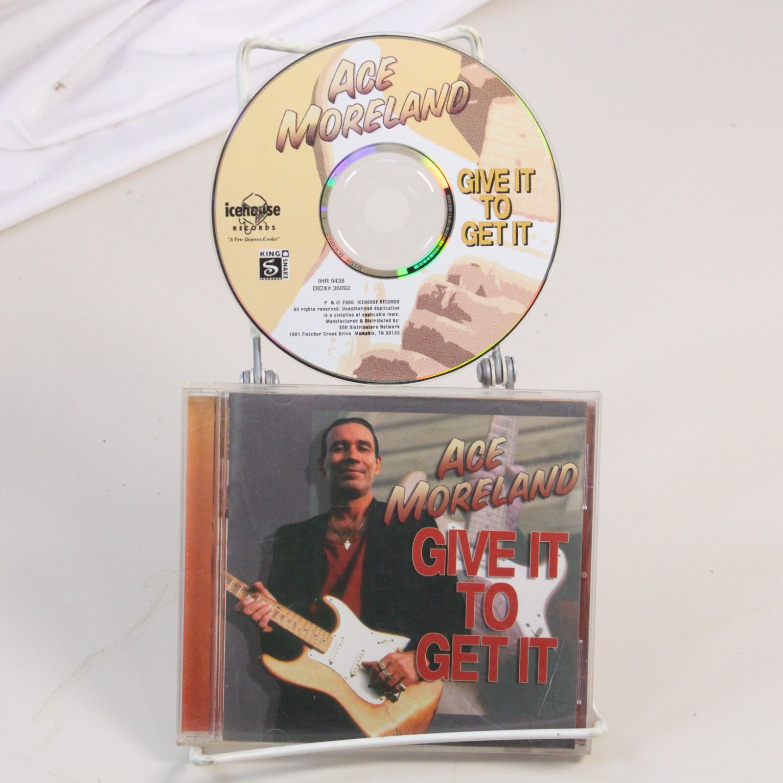 Ace Moreland CD Give It To Get It Harmonica Blues Chicago Blues