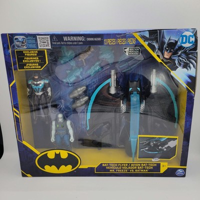 13pc DC Batman Bat-Tech Flyer Action Figure Toy Play Set
