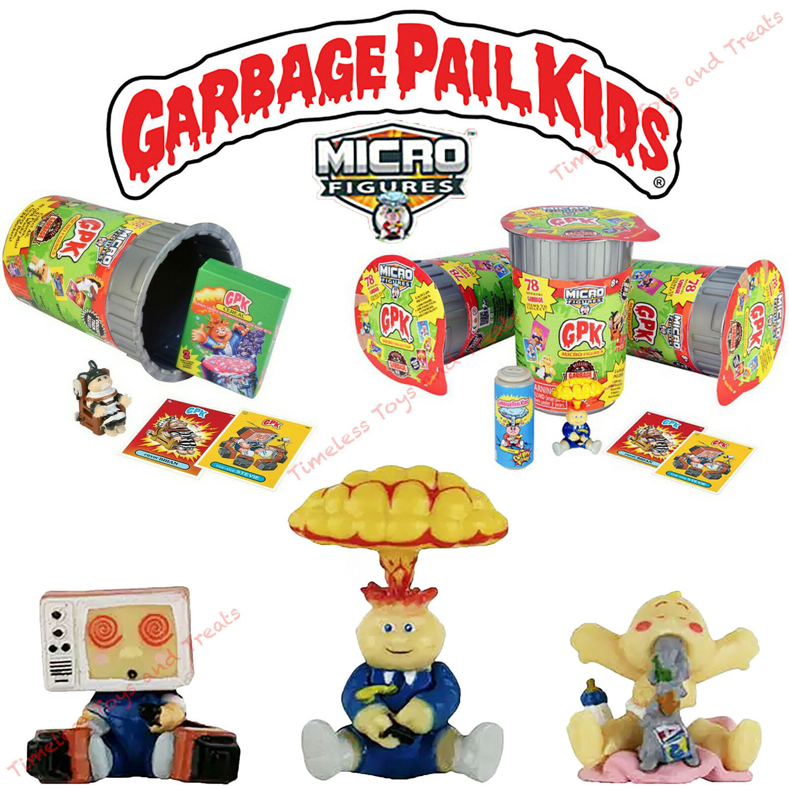 Garbage Pail Kids GPK Micro Figure *You Pick Your Figure