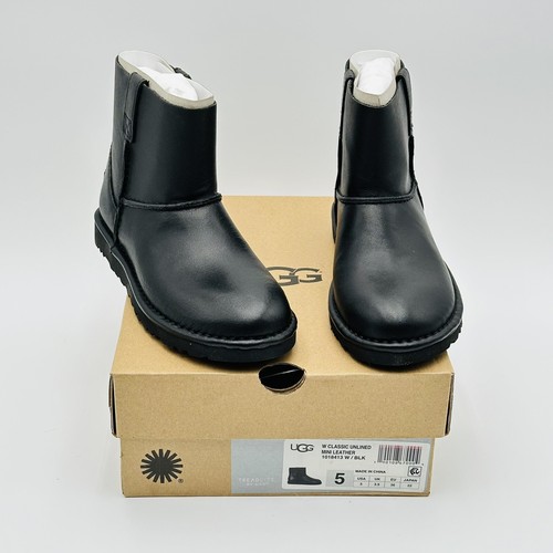 UGG ブラックレザーシューズ ファー付き size:29 (eu43) s_wp_6876f10f4a072b6e92b9b8bf.webp
