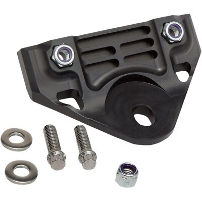 Alloy Art Front Engine Mount - Black - FXR NGMP-2