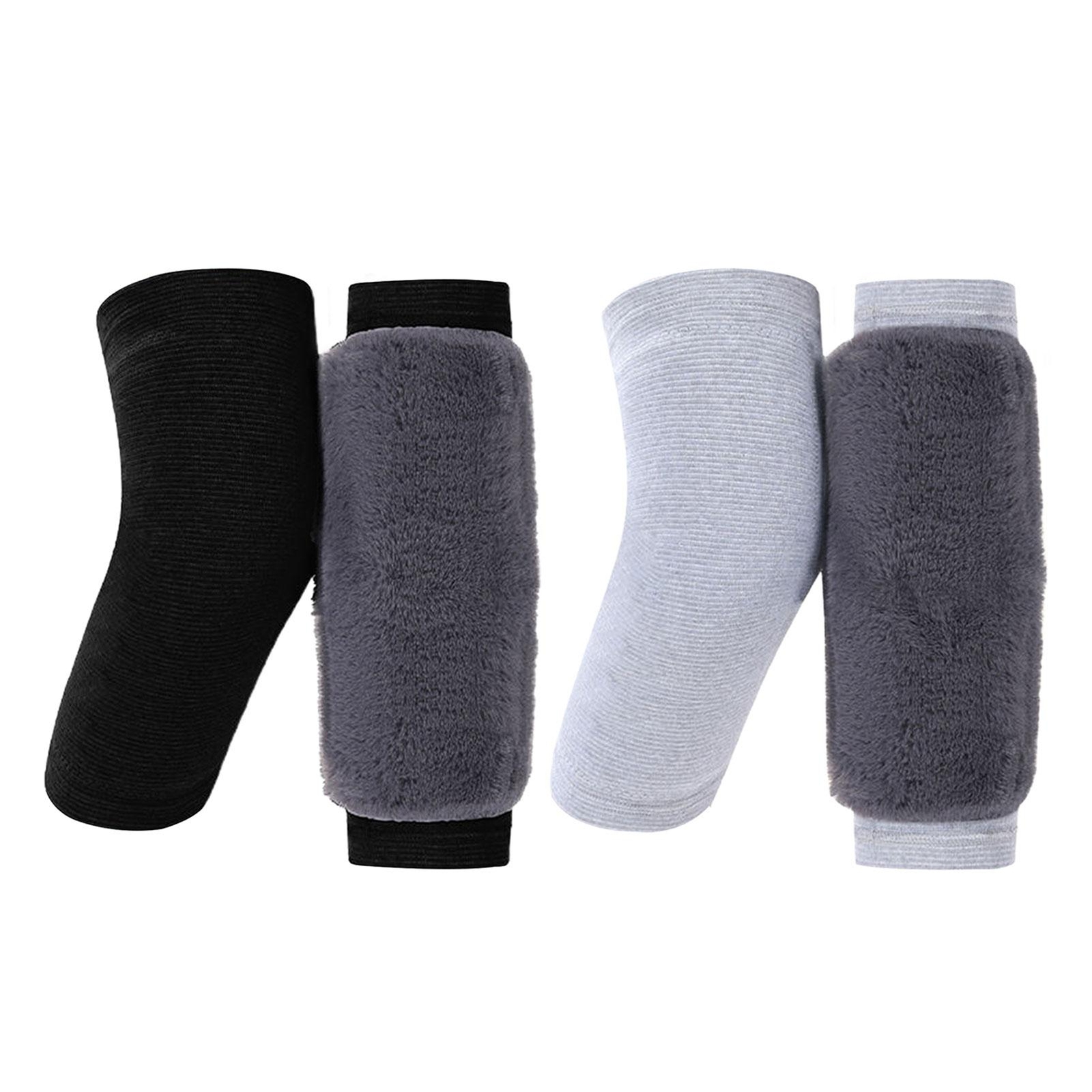 Women Men Thicken Winter Warm Thermal Knee Pads Leg Warmers Jogging Protector