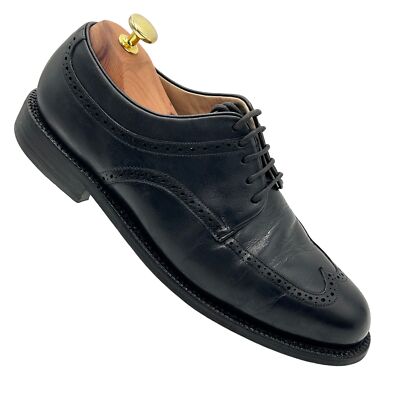 The Arnold Palmer Golf Shoes Men's Size 8.5D Black Leather Casual Shoes Oxfords