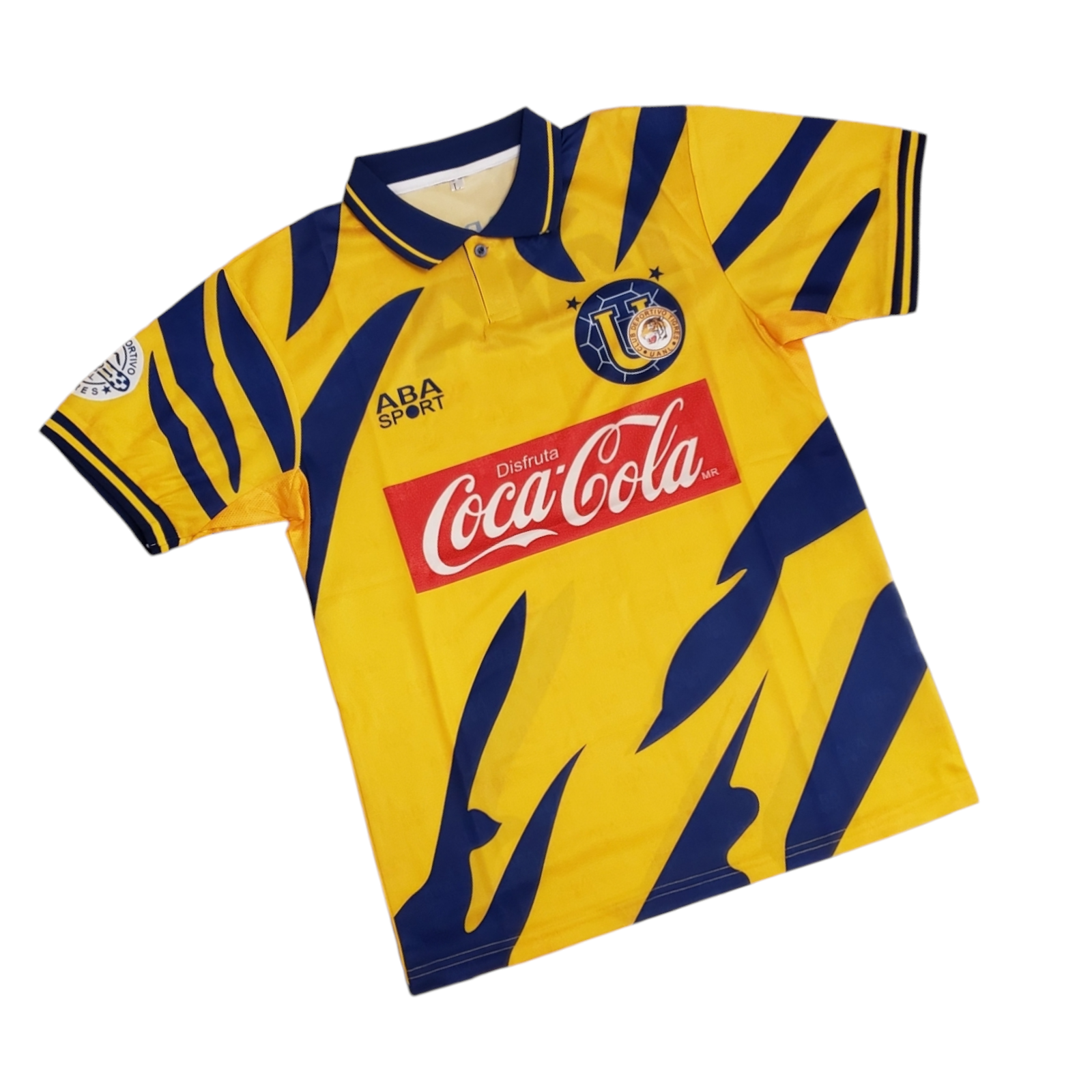 XXL Jersey  Vintage TIGRES UANL HOME  Season 1995/1996  - Yellow - ABA SPORT