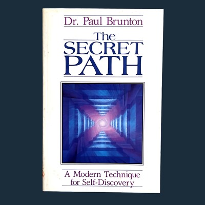 Paul Brunton- The Secret Path (2000) PB VG Self-Help Meditation See Photos