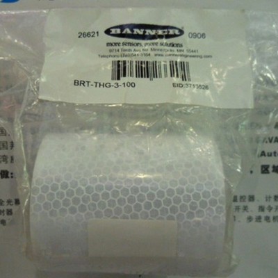 one new BANNER BRT-THG-3-100 Reflective paper Fast Delivery