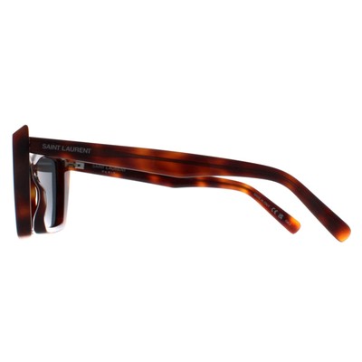 Pre-owned Saint Laurent Sunglasses Sl657 002 Havana Black In Gray