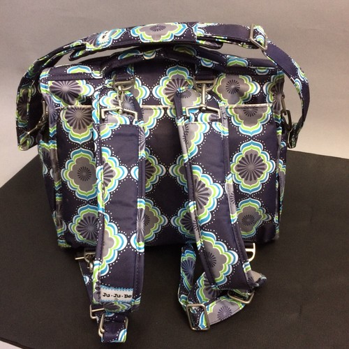Ju-Ju-Be BFF Backpack Diaper Bag Moonbeam Messenger Bag VGUC JuJuBe Hard to Find