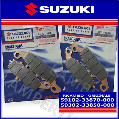 kit pastiglie freno anteriori originali SUZUKI DL V STROM 650 2004 2005 2006