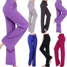 womens flared joggers