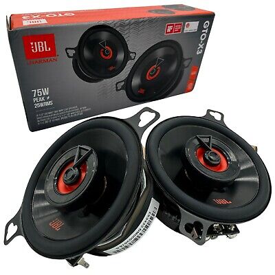 2x JBL GTO-X3 GTO Series 3.5'' 3-1/2'' 2-Way Car Audio Speakers Crystal CLEAR