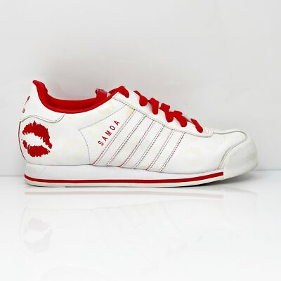 

Adidas Womens Samoa G67108 Белая повседневная обувь Кроссовки Размер 8, Белый, Samoa