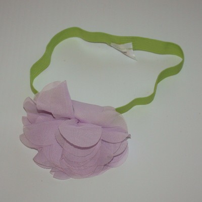 Gymboree Halloween Pretty Pixie Headband with Lilac Flower Blossom size 5 6 NWOT