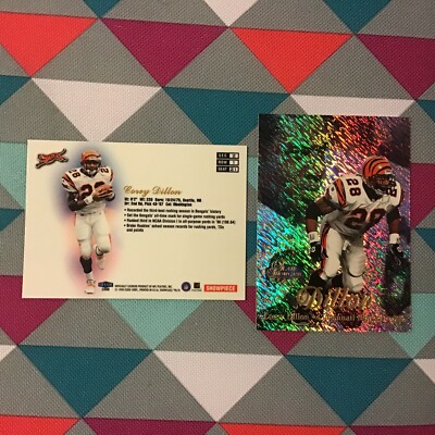 Corey Dillon Bengals Sec 2 Row 1 Seat 21 - 1998 Fleer Flair Showcase NFL