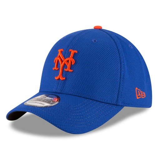 

[11403317] Мужская кепка New Era MLB 39Thirty Diamond Era Flex Fit - New York Mets, Синий
