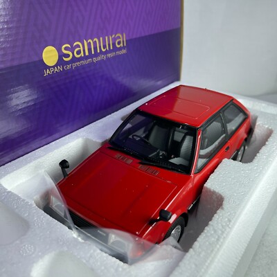 MAZDA FAMIRIA Coupe ミニカー MAZDA RX-1 Familia Presto Rotary Coupe Light Blue Metallic
