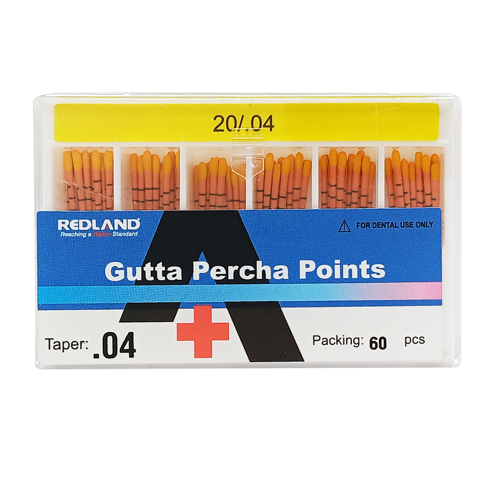 REDLAND MM Marked Endodontic Gutta Percha Point .02/.04/.06 Taper All Size 15-40