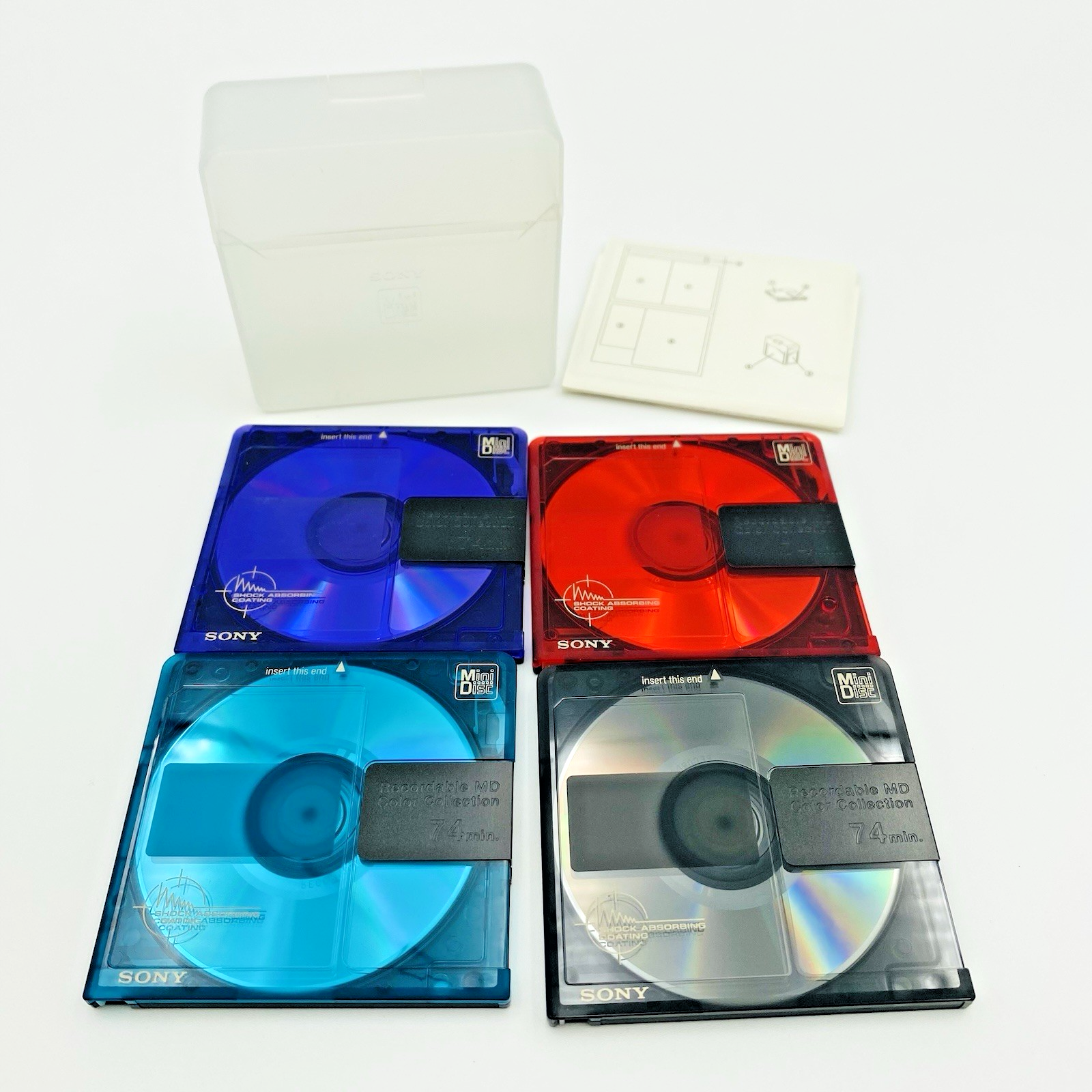 80's ALIVE MD ミニディスク mini disc Amazon.com: Sony Neige 80 Minute Blank minidisc 10 disc Pack
