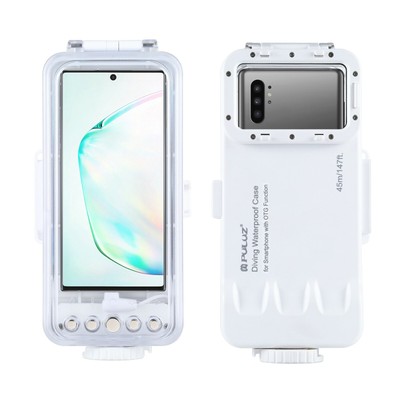 PULUZ 45m Underwater Cover Case for Galaxy Huawei Xiaomi Type-C Android OTG