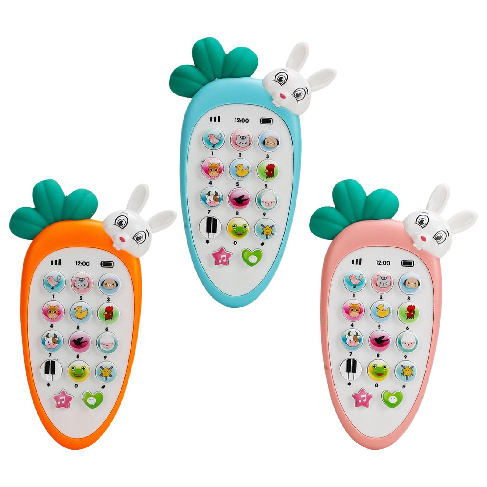 Rot Shape Phone Toys With Light And Sound Kids Gift