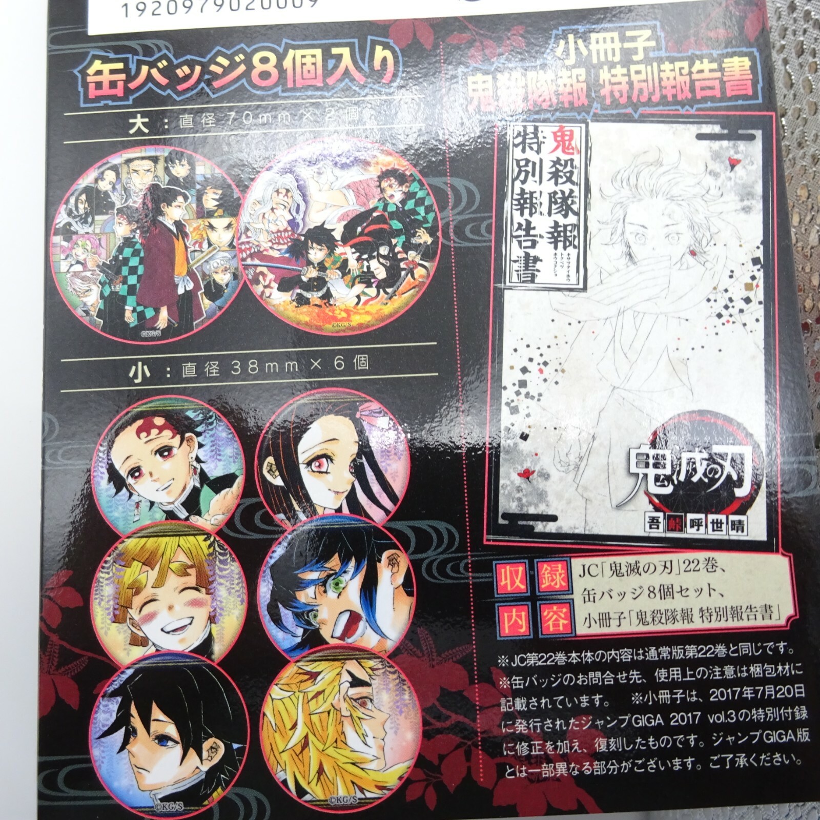 Kimetsu No Yaiba 22 Comic Japones Vol 22 8 Pueden Lote Conjunto Manga Anime Ebay