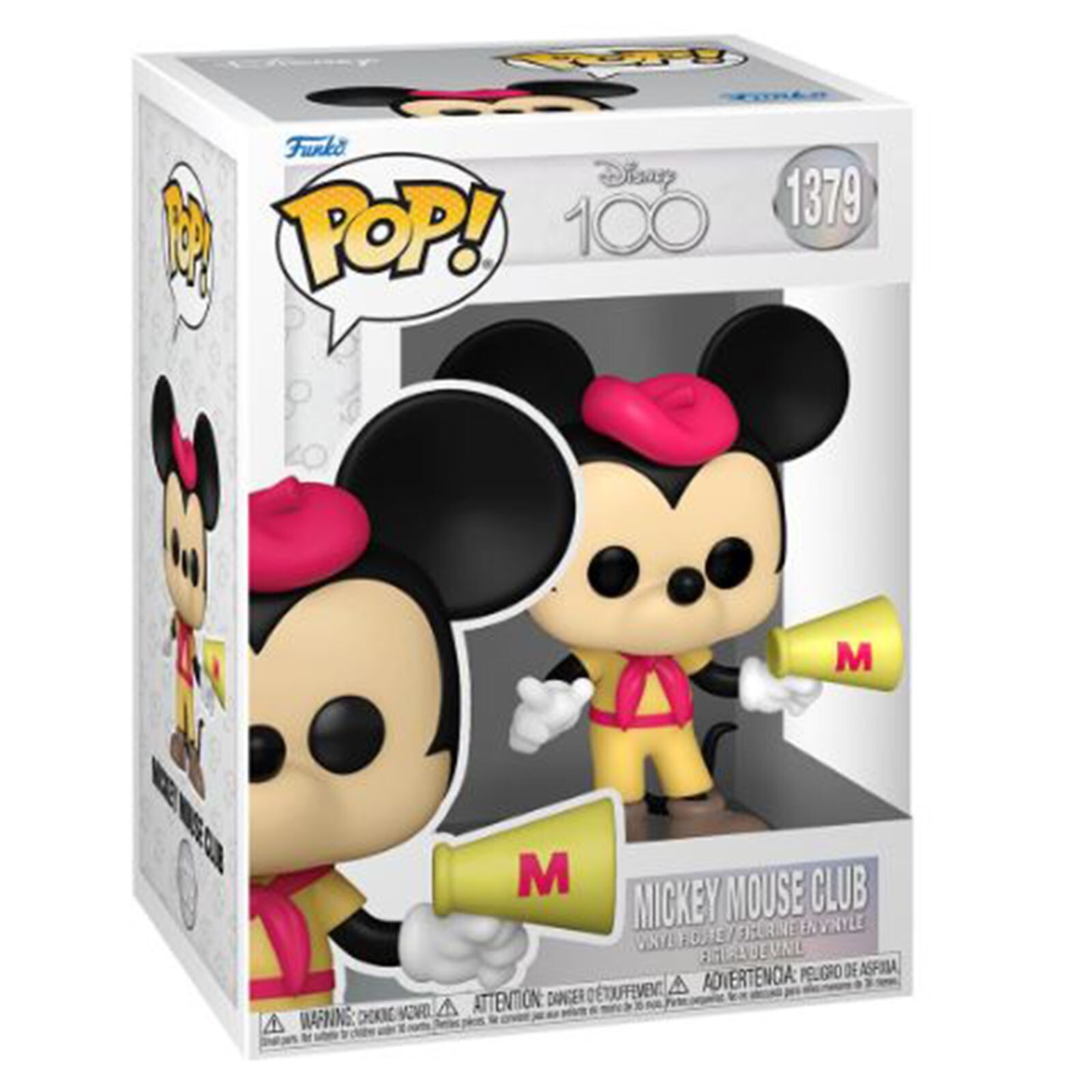 Виниловая фигурка Funko Disney 100 POP Mickey Mouse Club НОВАЯ В НАЛИЧИИ