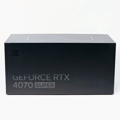 NEW NVIDIA GeForce RTX 4070 Super Founders Edition 12GB GDDR6X Graphics Card