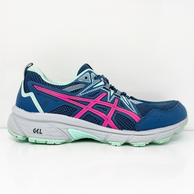 

Asics Womens Gel Venture 8 1012B231 Синие кроссовки для бега Размер 8 W, Синий, Gel Venture 8