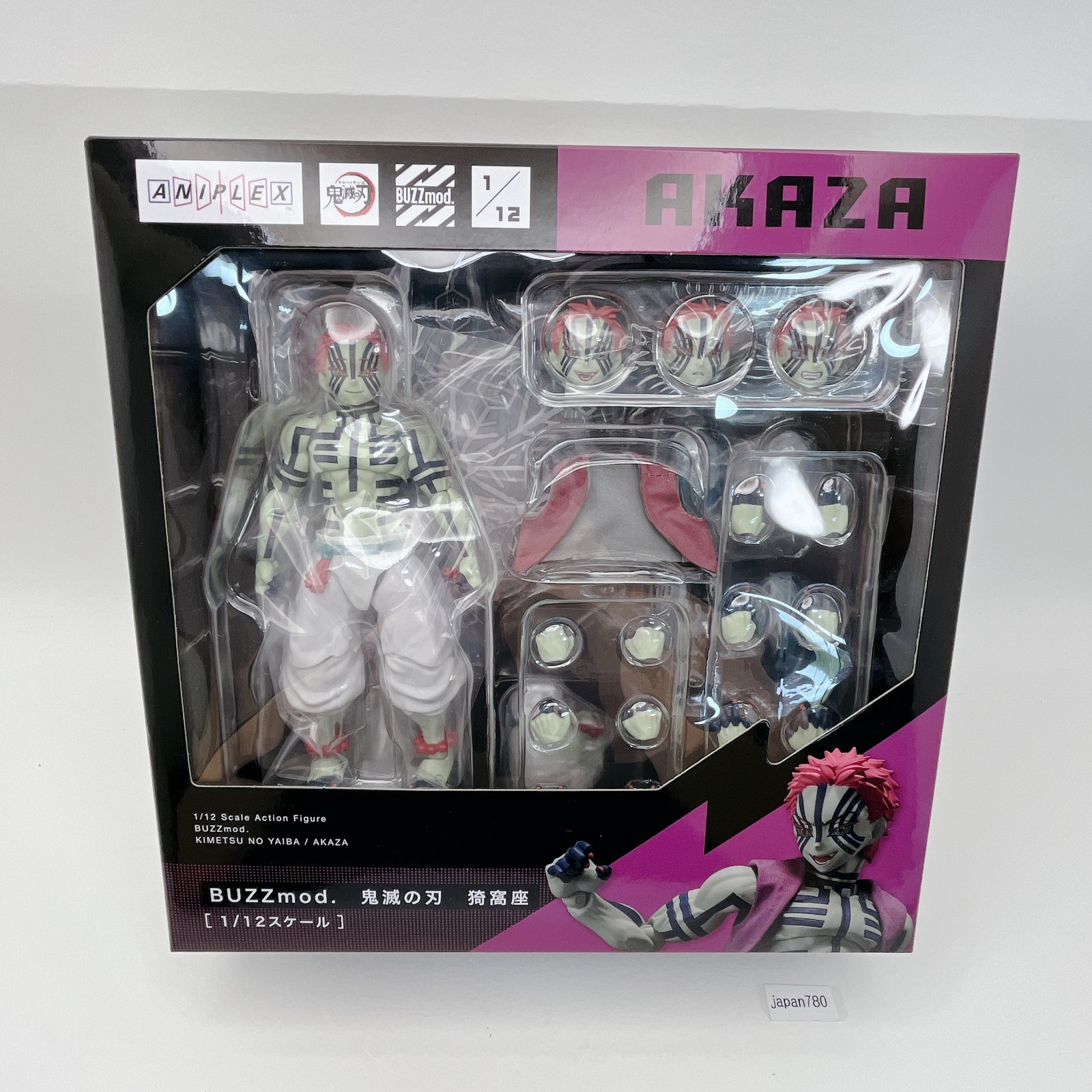 Aniplex BUZZmod Demon Slayer Kimetsu no Yaiba Akaza 1/12
