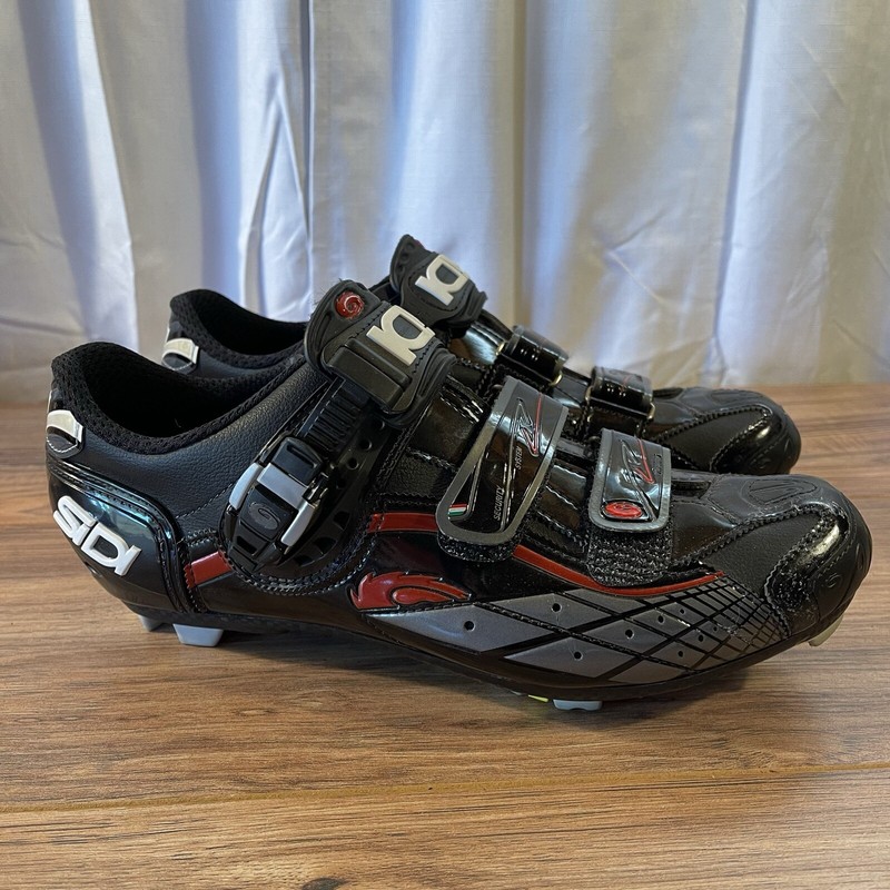 SIDI ブラック シューズ サイズEUR44 SIDI Wire 2 Carbon Road Bicycle Cycling Shoes Matte Black