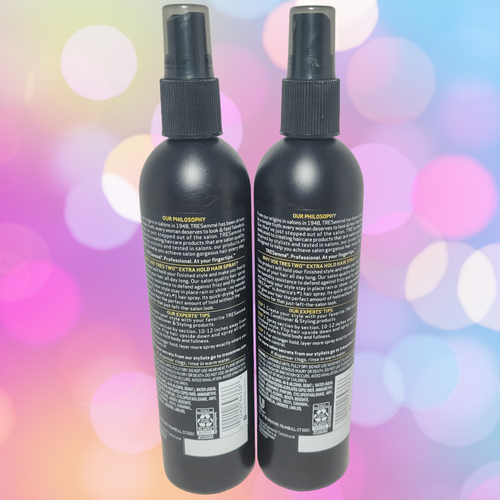 2 New Tresemme Tres Two Hair Spray Non Aerosol Extra Hold 10 oz. Level #4 Unused