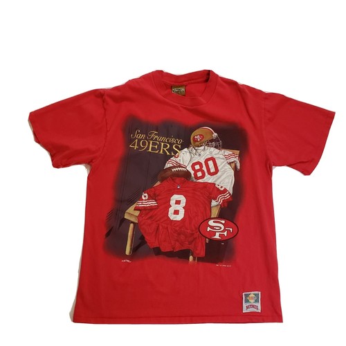 90's/NUTMEG/ナツメグ/49ERS/USA製Tシャツ/NFL Vintage Nutmeg San Francisco 49ers Monday Night Football
