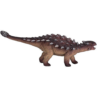Фигурка динозавра MOJO Ankylosaurus Коричнево-серая 381025 НОВЫЕ игрушки В НАЛИЧИИ НА СКЛАДЕ
