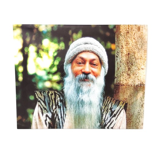 Bhagwan Rajneesh Osho Image Photo Print On Canvas Wall