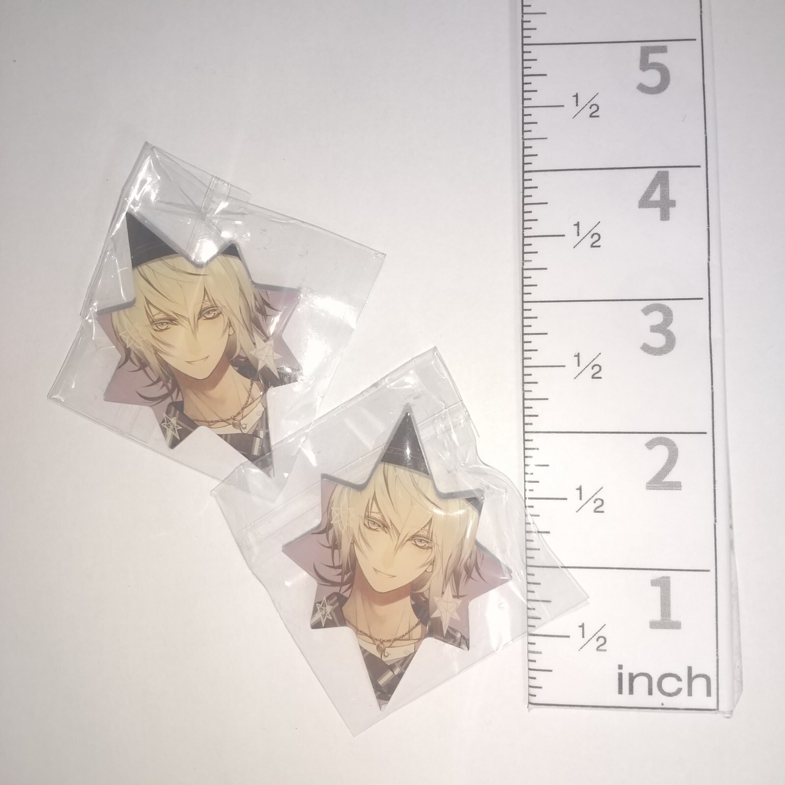 A75091 Collar x Malice Idea Factory Metal badge Kei Okazaki