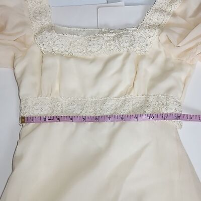 Lorrie Deb Vintage 60s Wedding  Dress/ 5/6 (S)