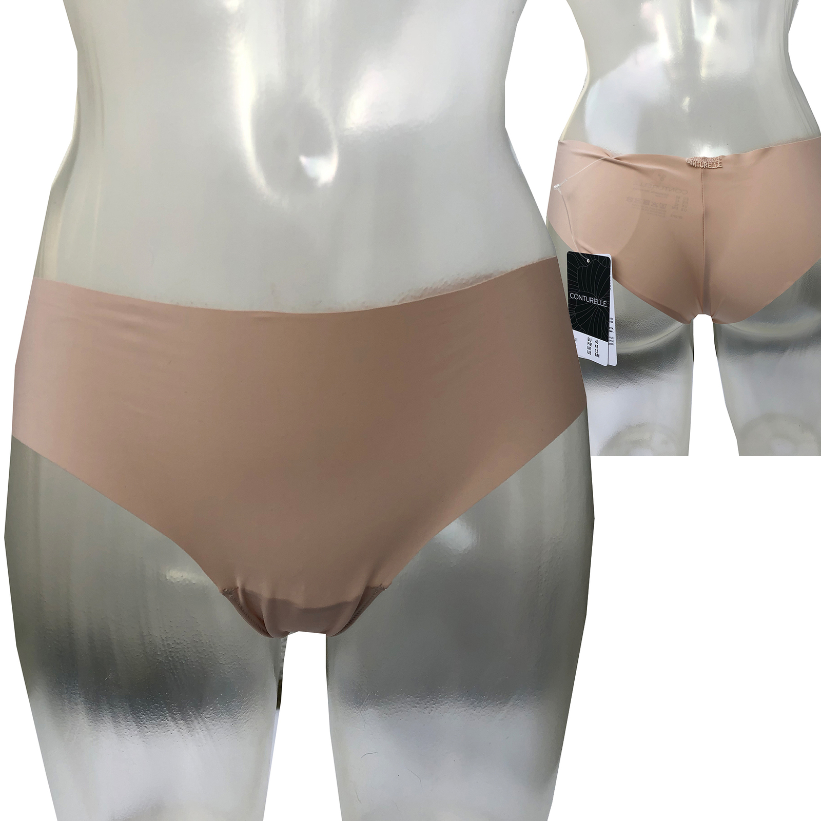 Conturelle by Felina Solid Damen Slip Stringpants Größe wählbar Nude NEU