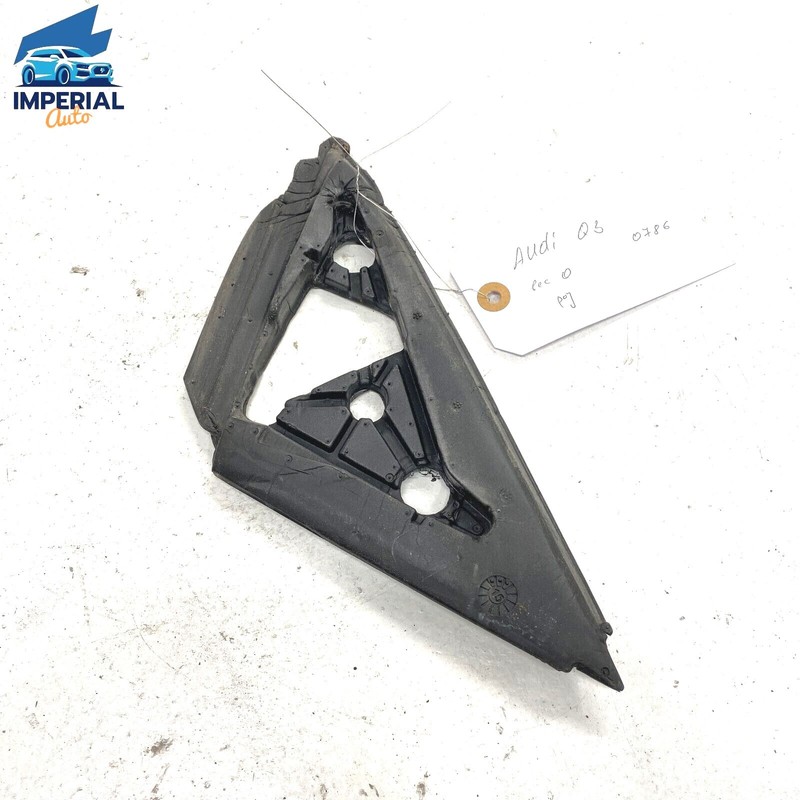 Used 15-18 Audi Q3 Front Left Side Door Exterior Rear View Mirror Seal OEM 8U0867367